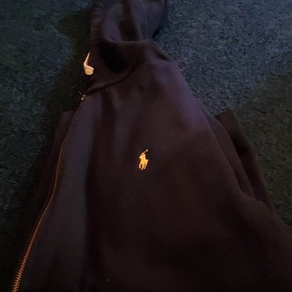 Polo hooded sweatshirt
